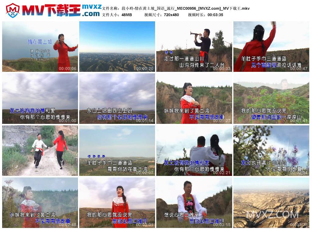 段小玲-情在黄土坡_国语_流行_MEC00956